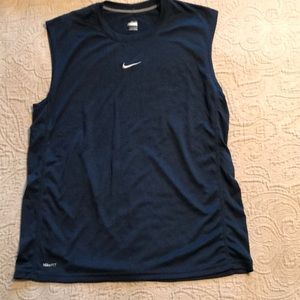Navy Blue Nike Dri-fit shirt